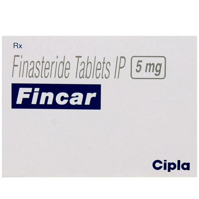 Fincar Finasteride 5mg 200 Tablets